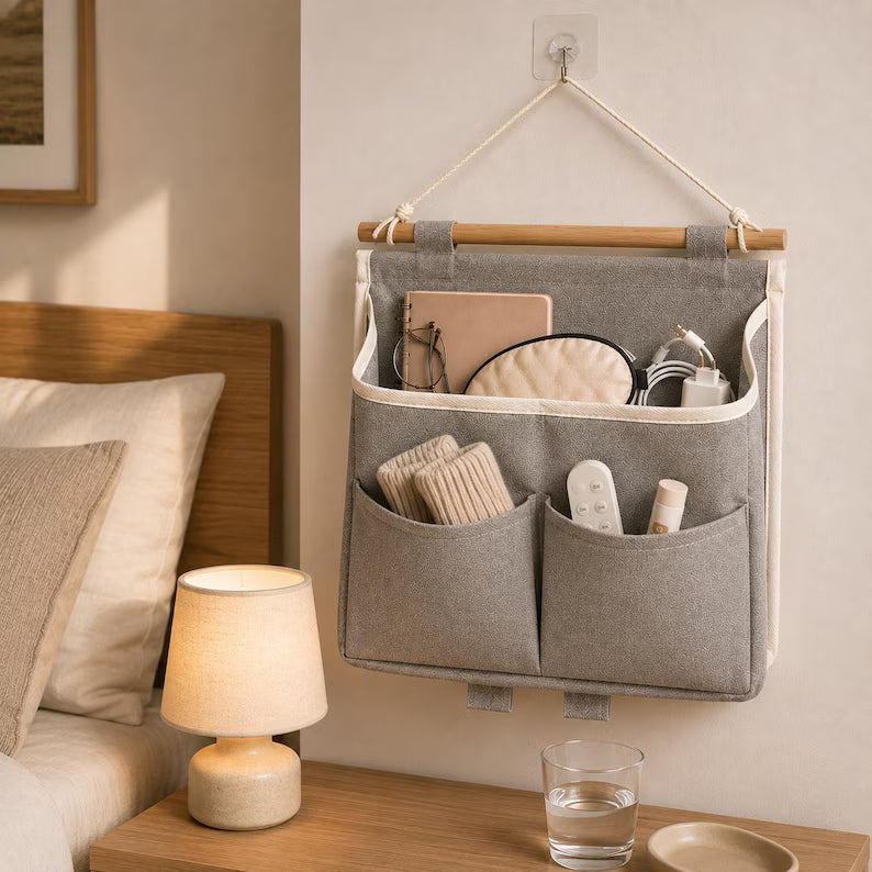 Bedside Wall Hanging Organizer